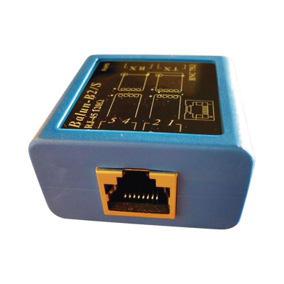 EPCOM - Balun E1 -Adaptador BNC hembra 75 ohms a jack RJ45 120 ohms