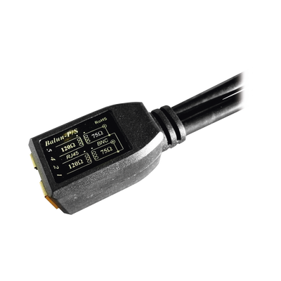 EPCOM - Balun E1 - Adaptador 75 ohms a jack RJ45 120 ohms tipo pigtail