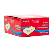 BACO - Goma Baco Migajón MG-40 Caja c/40 Pzas