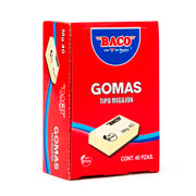BACO - Goma Baco Migajón MG-40 Caja c/40 Pzas