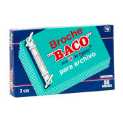 BACO - BROCHE BACO ARCHIVO 7 CMS C/50