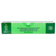 BACO - Clip Baco Cuadradito #1 Niquelado Paquete c/10 Cajas c/100 Clips c/u