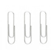 BACO - Clip Baco Estándar #1 Galvanizado Paquete c/10 Cajas c/100 Clips c/u