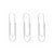 BACO - Clip Baco Estándar #2 galvanizado paquete c/10 Cajas c/100 Clips c/u