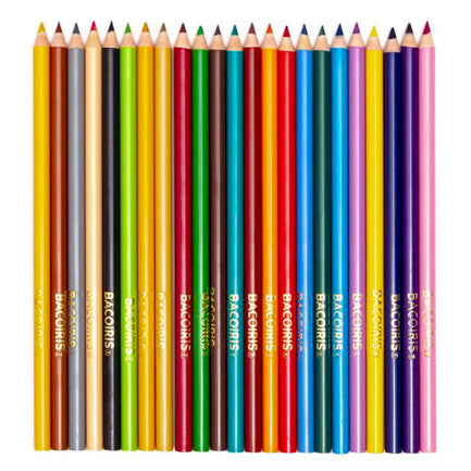 BACO - Colores Baco Bacoiris Redondos Colores Surtidos Caja C/24 Pzas