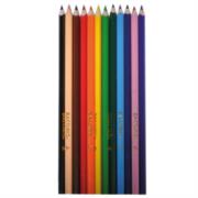 BACO - LAPICES DE COLORES BACOIRIS TRIANGULAR PLEG. C/12 LARGO