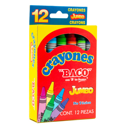BACO - CRAYON BACO JUMBO C/12