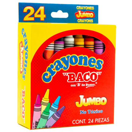 BACO - CRAYON BACO JUMBO C/24