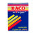 BACO - GIS BACO COLORES CAJITA C/12 PIEZAS