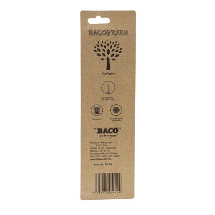 BACO - BACOPENCIL EN BLISTER C/4 PZAS  VERDE