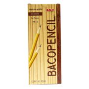 BACO - Lápiz Baco Pencil HB/2 Amarillo C/10 Pzas