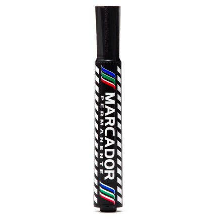 BACO - MARCADOR BACO PERMANENTE PLASTICO NEGRO c/12