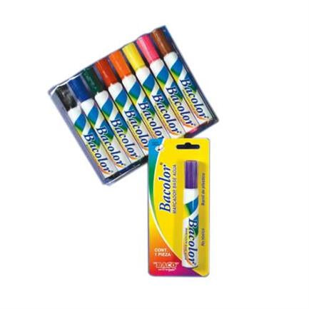 BACO - MARCADOR BACOLOR ESTUCHE C/8