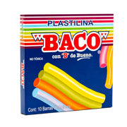 BACO - PLASTILINA BACO BARRITAS C/10