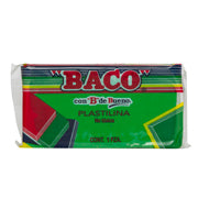 BACO - PLASTILINA BACO MARQUETA 180GR VERDE CLARO No.55