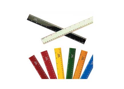 BACO - REGLA BACO NEGRA 30CMS