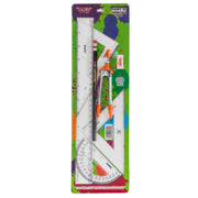BACO - Equipo Geometría BACO ND-5050 Mediano C-106 con Regla de 30 cm