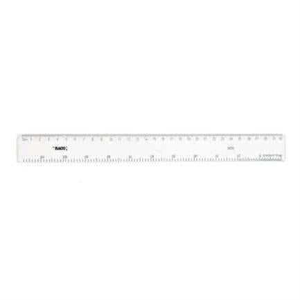 BACO - Regla Baco R-2050 Plástico 50cm S/Bisel