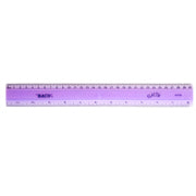 BACO - REGLA IRROMPIBLE BACO 30 CMS COLORES CAJA C/25