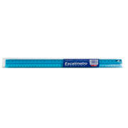 BACO - Escalímetro Baco RG021 30cm 6 Escalas Colores Surtidos Cartón Colgante