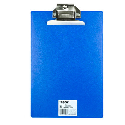 BACO - TABLA BACO PLASTICA COLORES CARTA