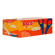 BACO - TIJERA BACO T-93 13 CMS (5") MANGO PLASTICO CAJA C/25