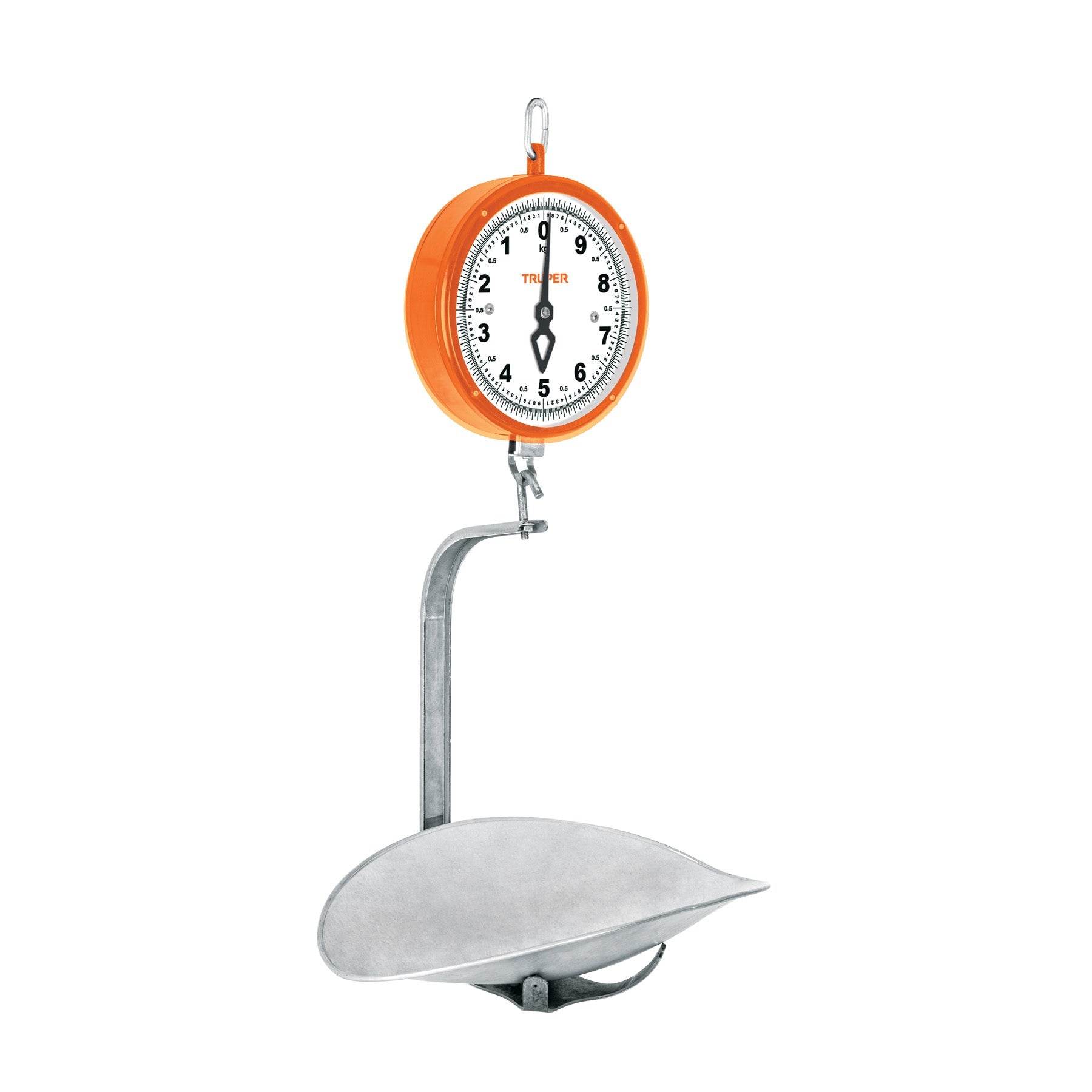 Bascula capacidad 10 kg mecanica colgante, Truper