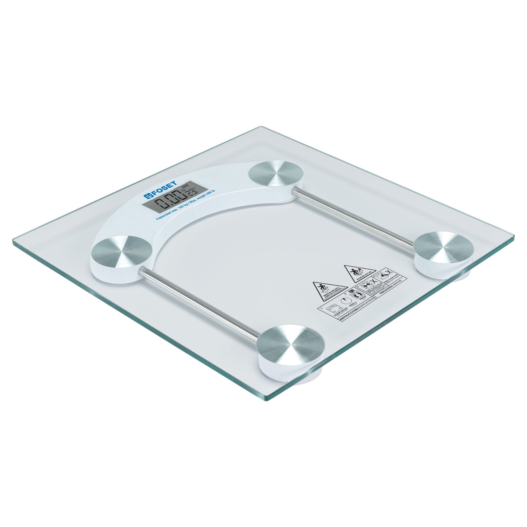 Bascula digital 180kg para baño, Foset