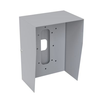 EPCOM INDUSTRIAL - Cubierta Industrial para montaje de Porteros IP Fanvil y Grandstream, pintura electrostática color gris.
