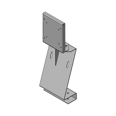 EPCOM INDUSTRIAL - Base de Escritorio para Monitor VESA 100x100.