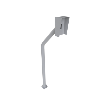 ACCESSPRO - Base tipo tubular para instalación de Lectora RFID.