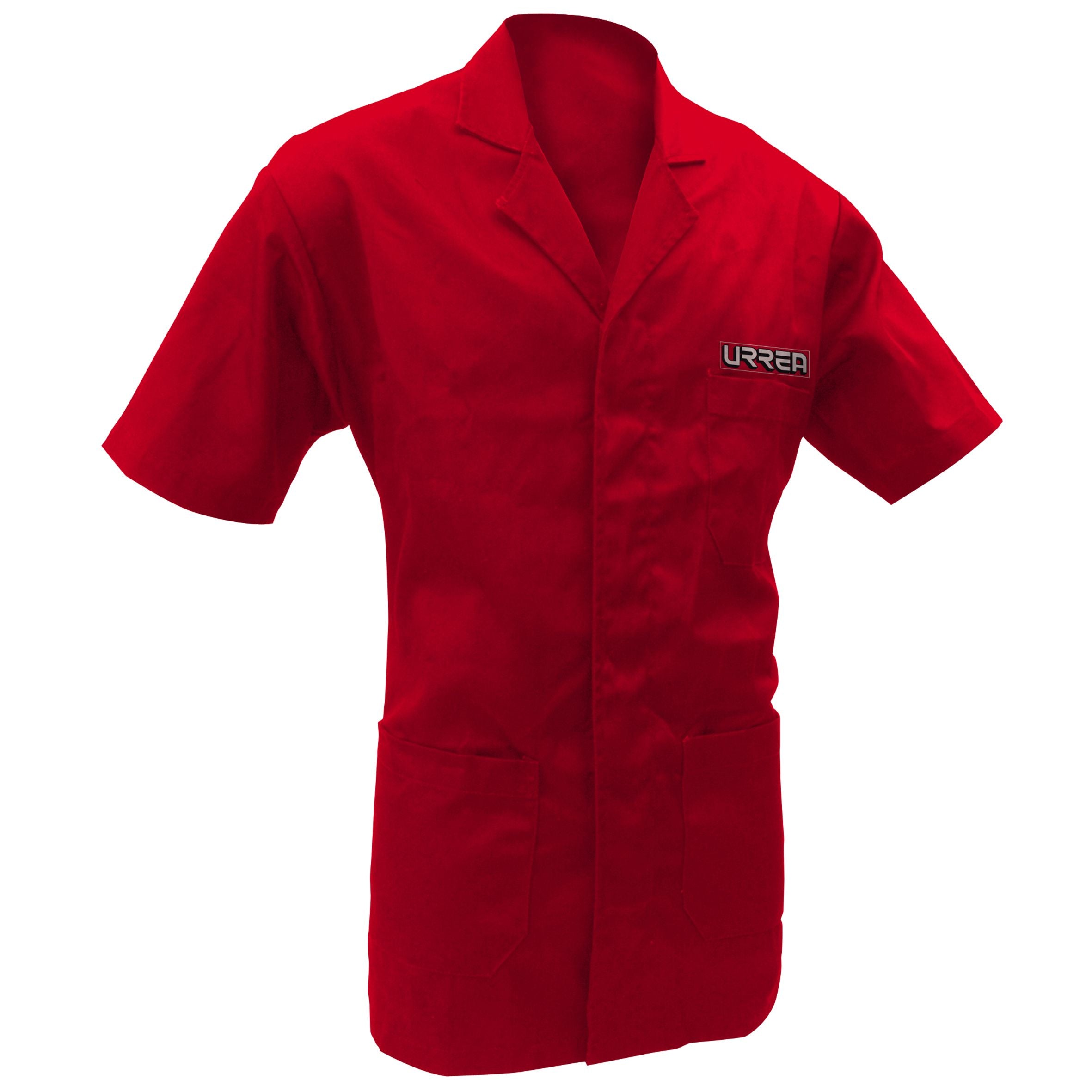 Bata color rojo talla G