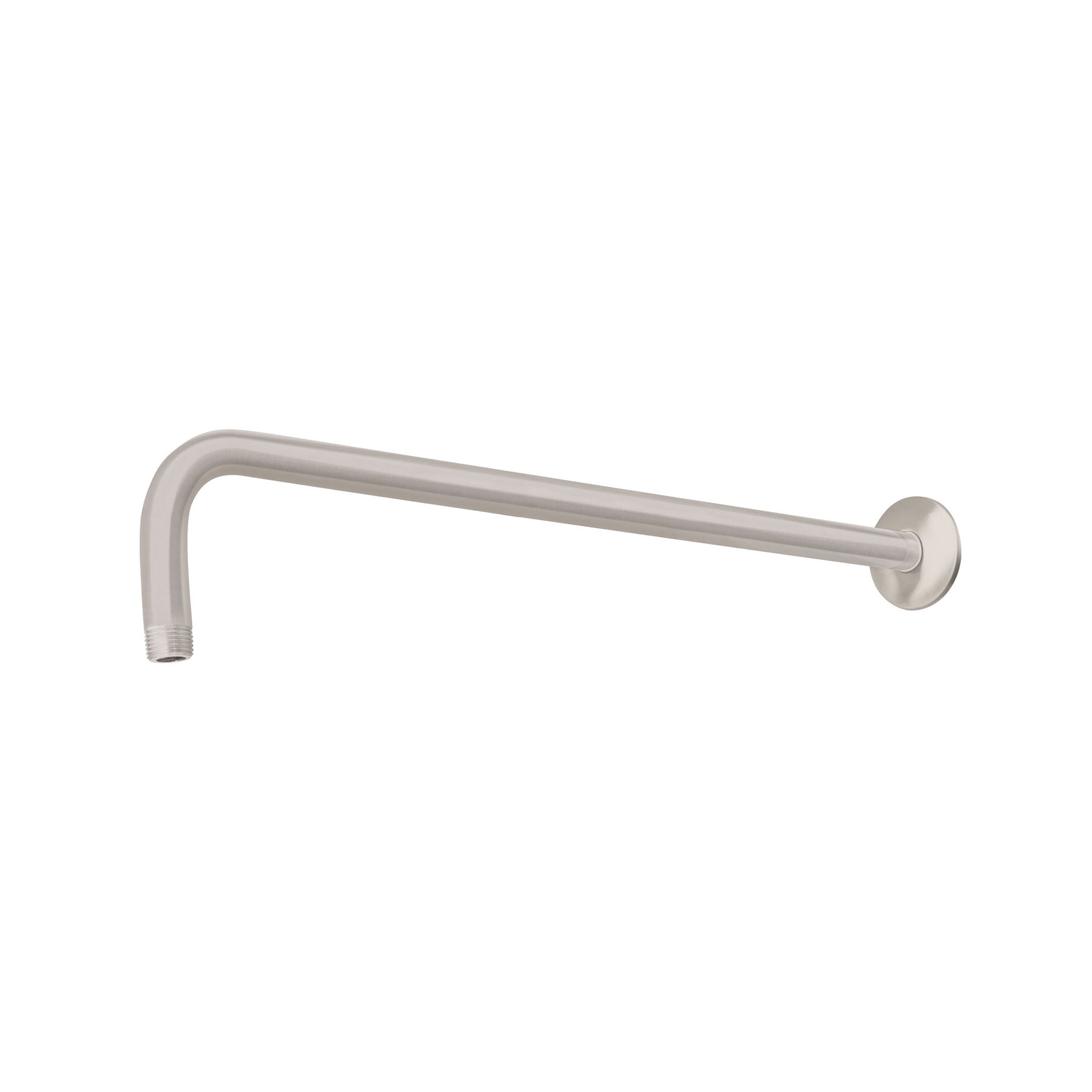 Brazo y chapeton para regadera, 50 cm, satinado, Riviera
