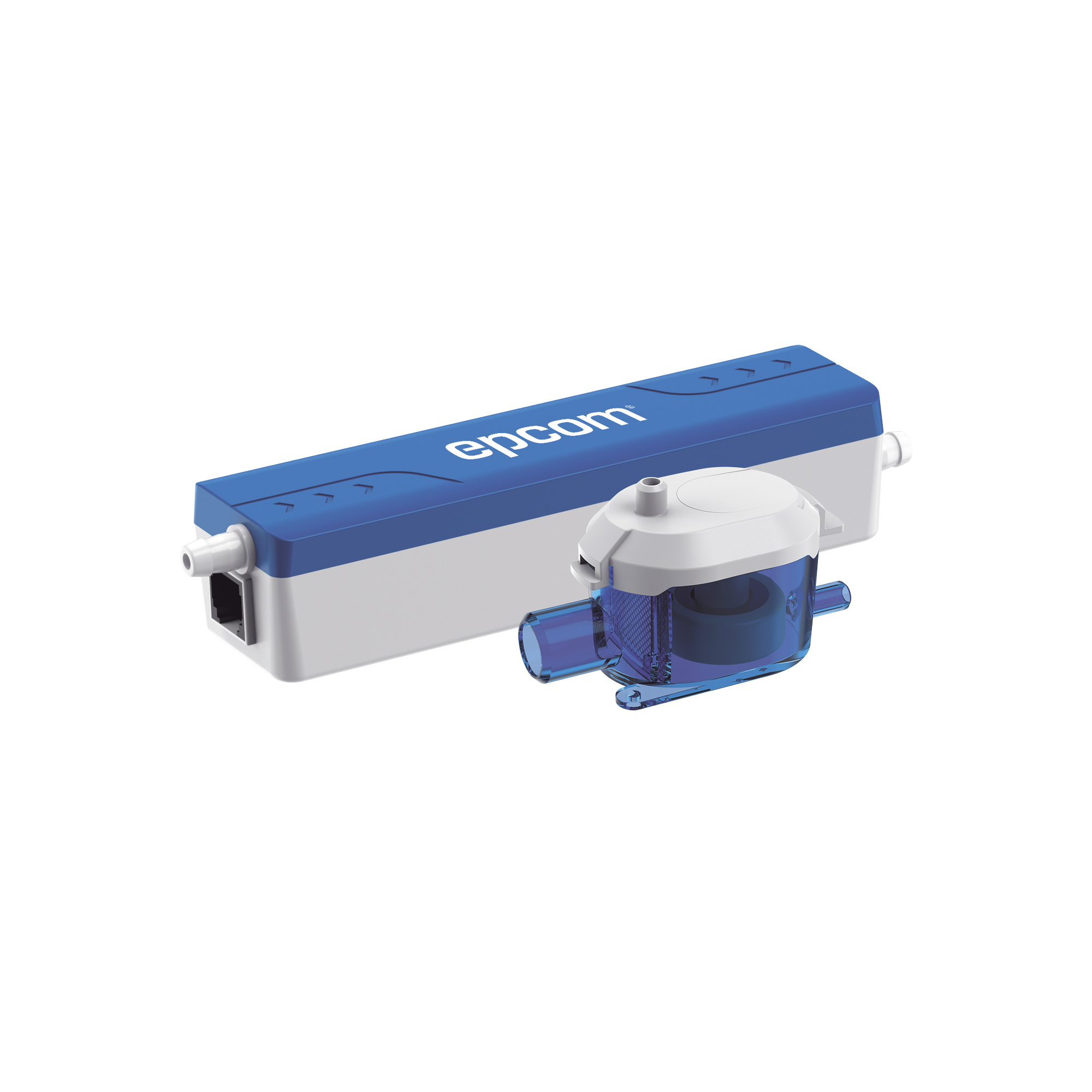 EPCOM - Bomba de Condensado BCON Slim Mini / Ultra Silenciosa 19 dB(A) / Altura Descarga 7 m / Caudal 12 L/h / Capacidad Tanque 35 mL / Plug & Play / 100-230V~ 50-60Hz