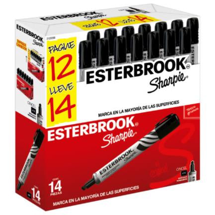 BEROL - Marcador Esterbrook 14x12 Color Negro