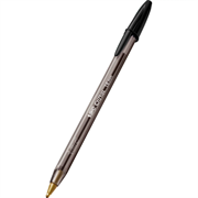 BIC - Bolígrafo BIC Cristal Intenso Punto Extra Grueso 1.6mm Color Negro C/12 Pzas