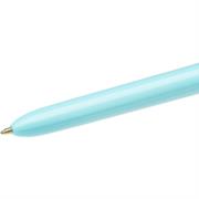 BIC - Bolígrafo BIC 4 Color Fun Punto Mediano 1.0mm C/6 Pzas