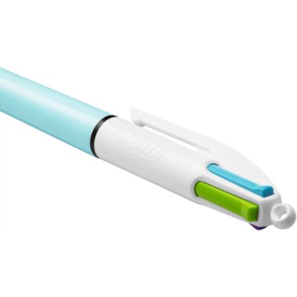 BIC - Bolígrafo BIC 4 Color Fun Punto Mediano 1.0mm C/6 Pzas