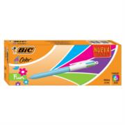 BIC - Bolígrafo BIC 4 Color Fun Punto Mediano 1.0mm C/6 Pzas
