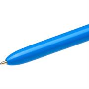 BIC - Bolígrafo BIC 4 Colores Punto Mediano 1.0mm C/6 Pzas