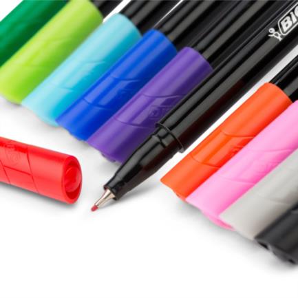 BIC - Rotulador BIC Intensity Extra Fino Colores Surtidos C/5 Pzas