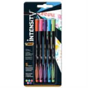 BIC - Rotulador BIC Intensity Extra Fino Colores Surtidos C/5 Pzas