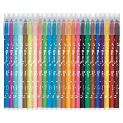 BIC - Plumones BIC Evolution Ultra Lavables Colores Surtidos C/24 Pzas