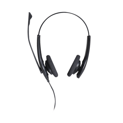 JABRA - Jabra Biz 1500 Duo, auricular profesional con cancelación de ruido, ideal para contact center con conexión USB (1559-0159)