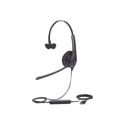 JABRA - Jabra Biz 1500 Mono, auricular profesional con cancelación de ruido, con conexión USB (1553-0159)