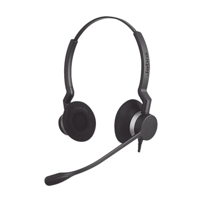 JABRA - Jabra Biz 2300 Duo con cable Quick Disconnect de alta durabilidad (2309-820-105)