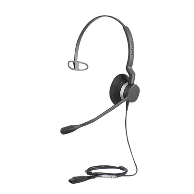 JABRA - Jabra Biz 2300 Mono con conexión QD, resistente para contact center con brazo articulado con giro de 360º  (2303-820-105)