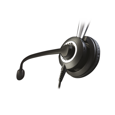 JABRA -  BIZ 2400 Duo auricular de gran rendimiento para contact center con conexión QD (2409-820-205)