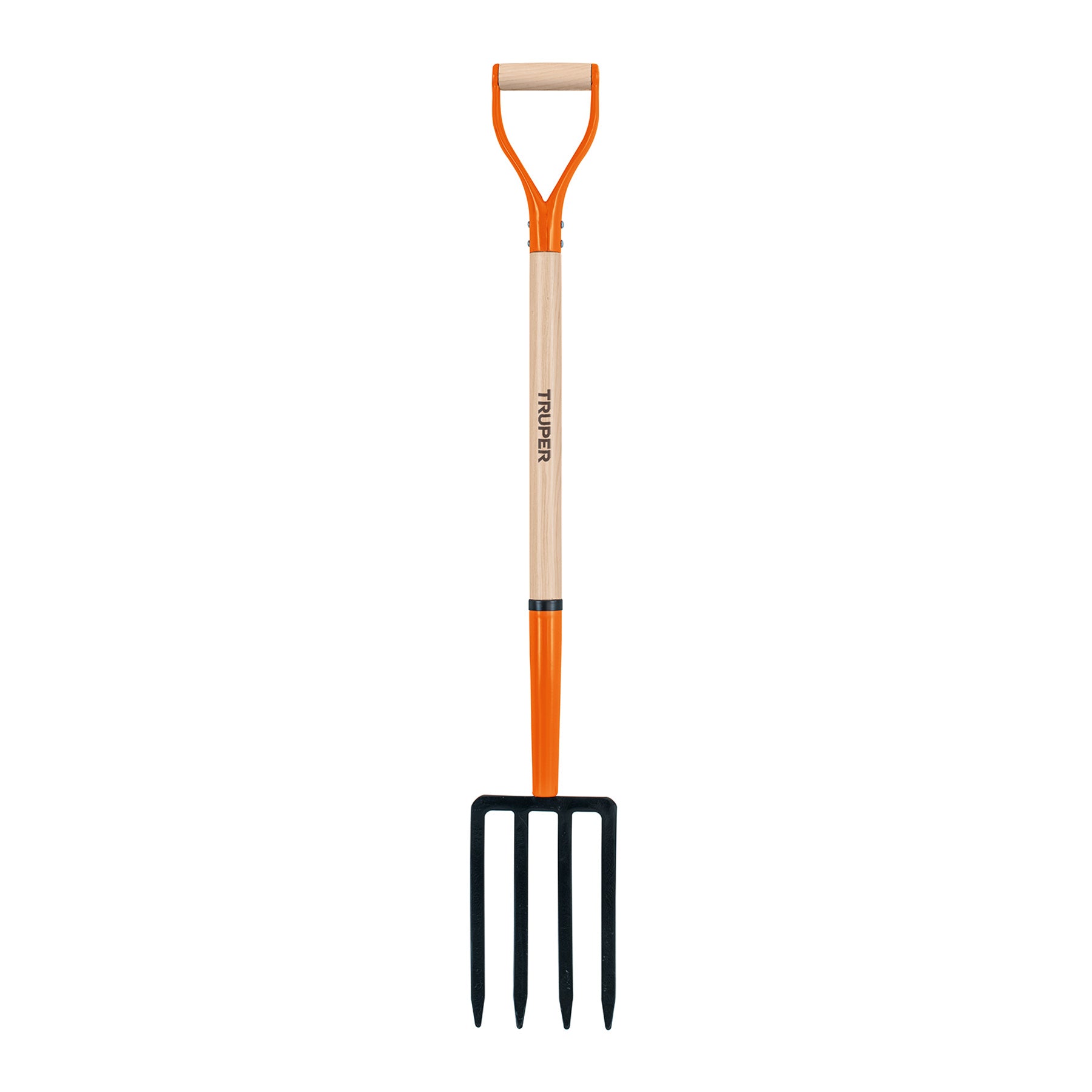 Bieldo para jardin, 4 dientes, mgo 34', pu–o 'Y', TRUPER
