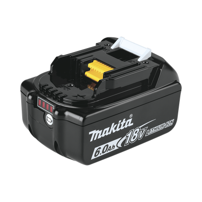MAKITA - Batería LXT Litio-Ion de 18V 6.0 Ah, con led indicador de nivel de carga.